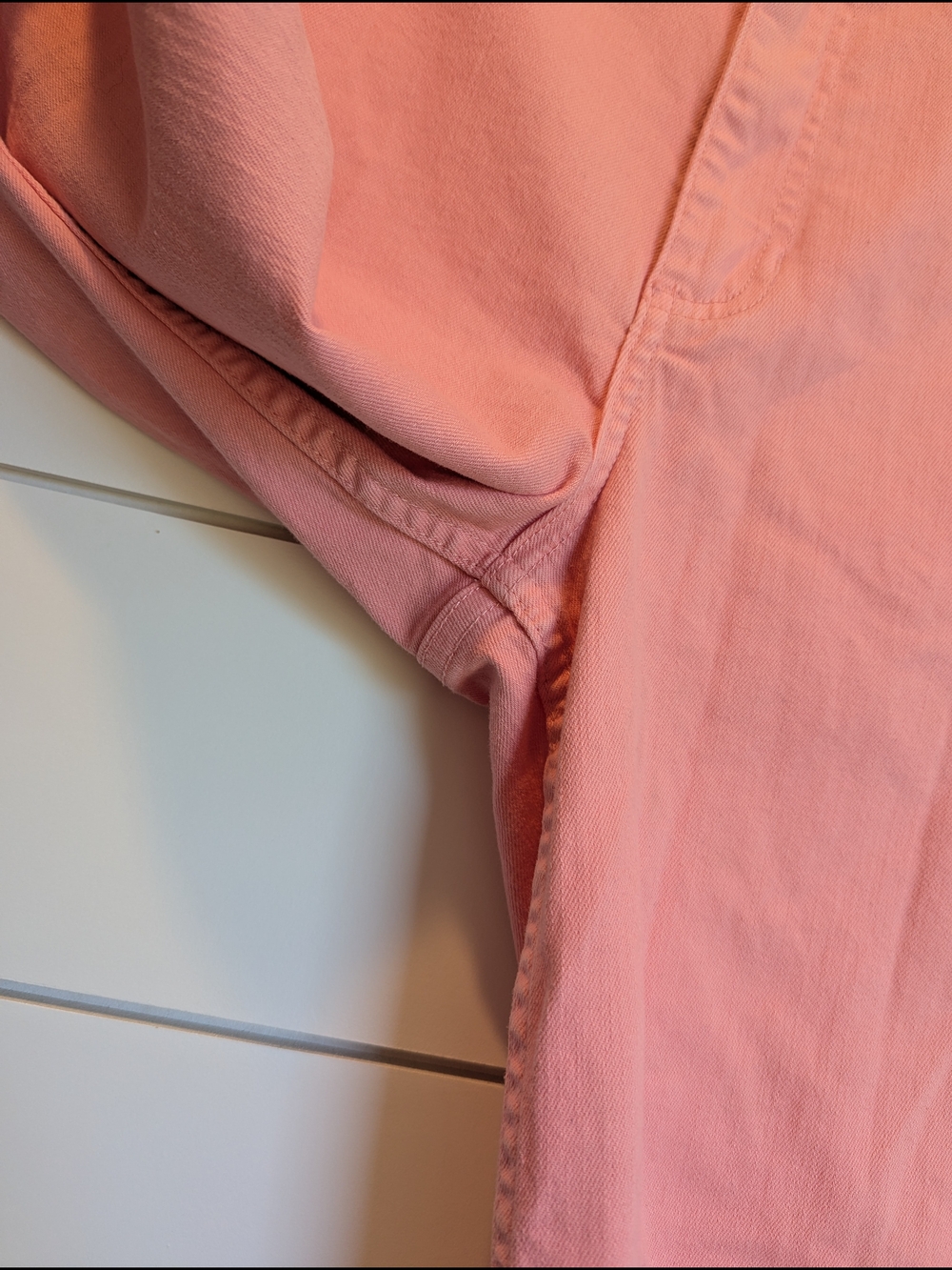 Billabong Coral Pink Wide-Leg High-Rise Jeans Size 28 - Picture 3 of 15